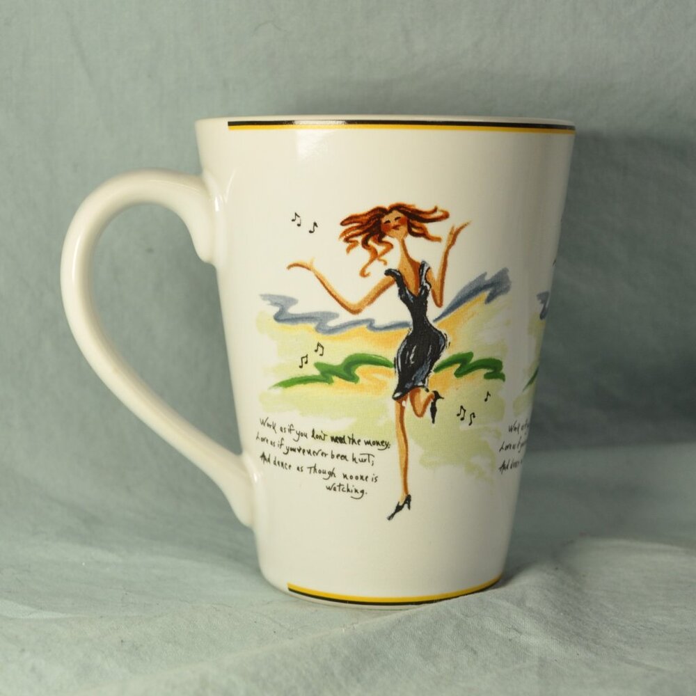 *BOGO mugs* 14 oz mug vintage Sakura Glamour Girls (w1600)